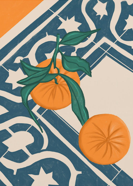 SUMMER MANDARINS | Canvas