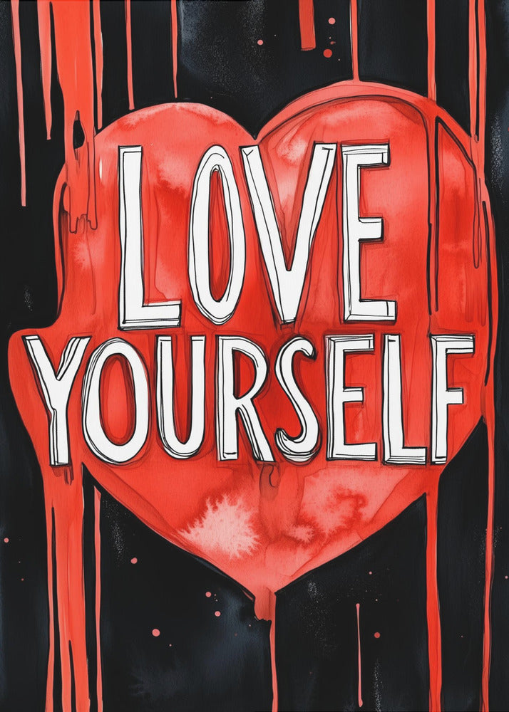 Love Yourself Poster | Canvas