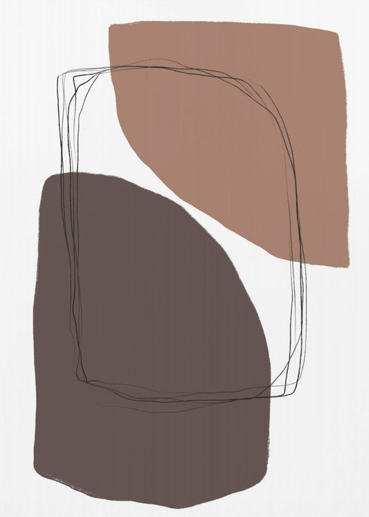 Elegant Earthy Forms | Poster