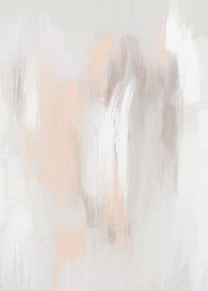 Soft Neutral Tones with Delicate Brushstrokes | Canvas