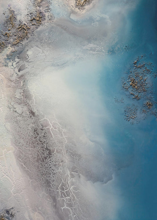 Aerial Beach  - Seaside Whispers 2 | Poster