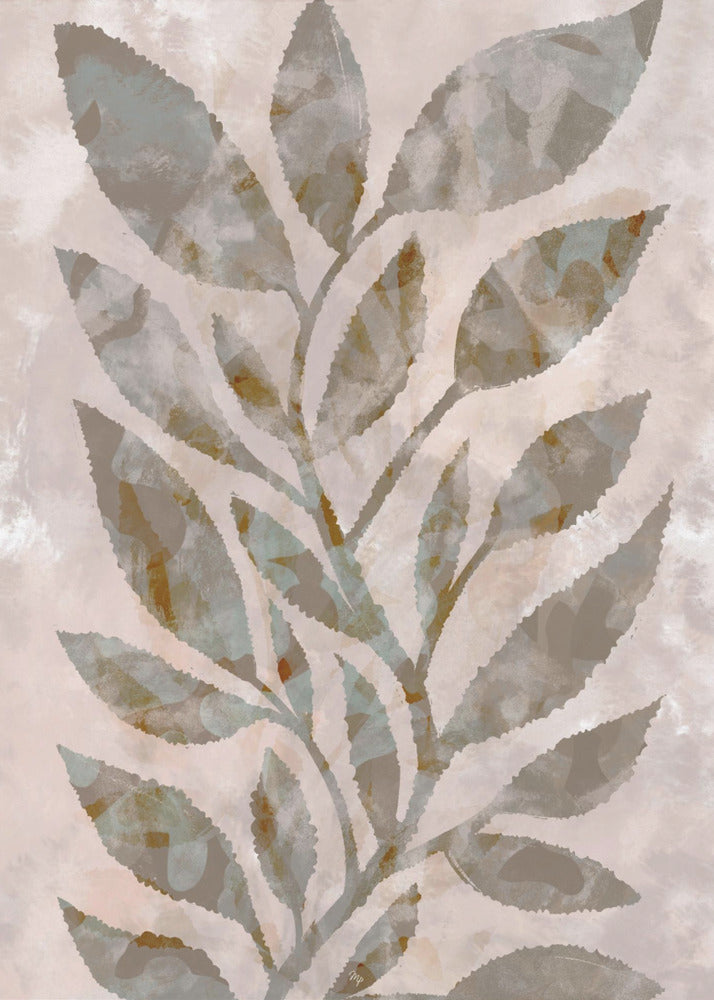 Abstract Leaves | Canvas