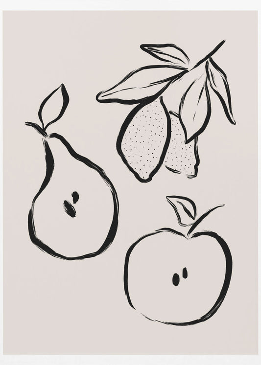 Fruitful Sketches | Canvas