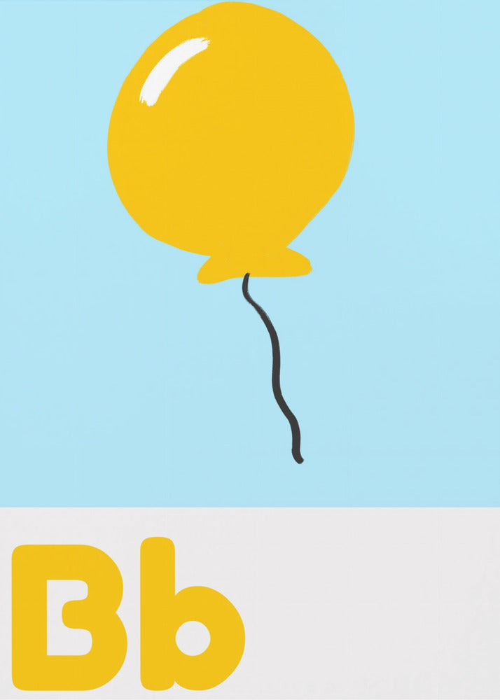 Yellow Balloon Float | Canvas