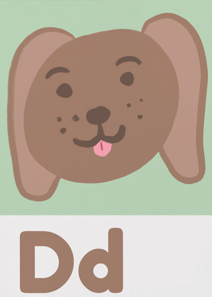 Puppy Alphabet Fun | Poster