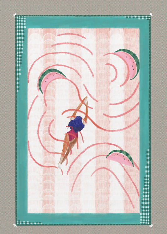 Watermelon dive | Poster