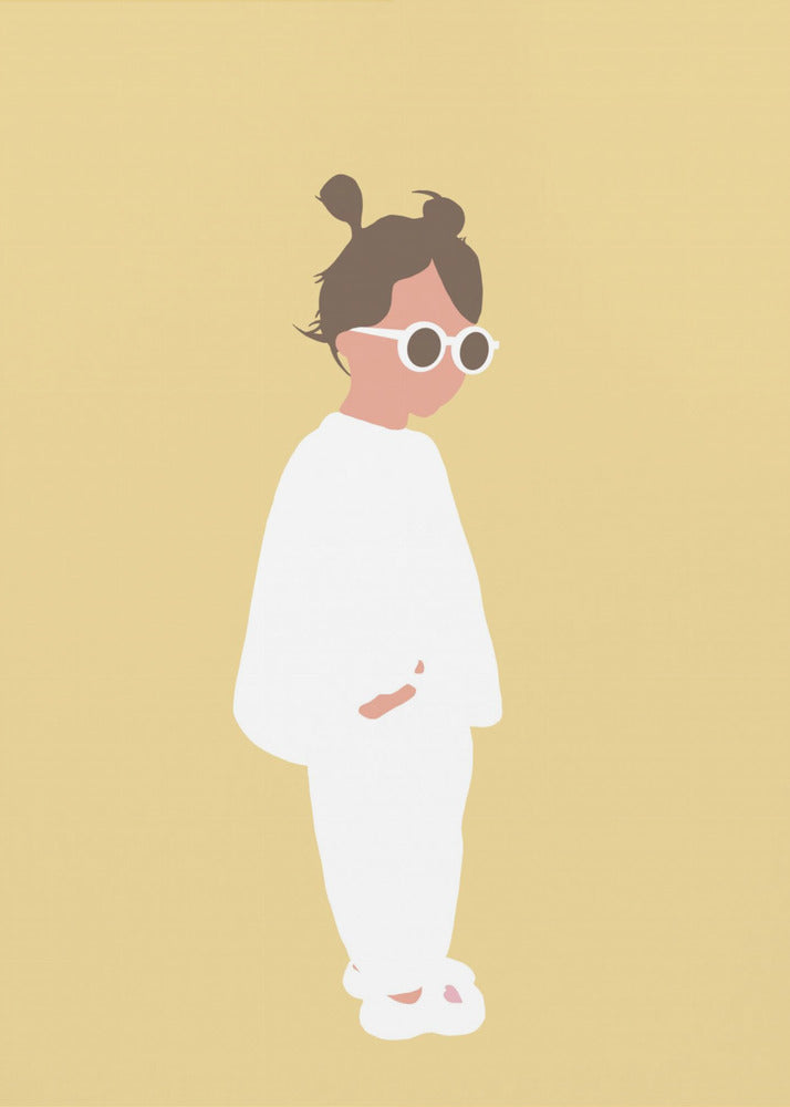Lola - Summer Girl Silhouette | Poster