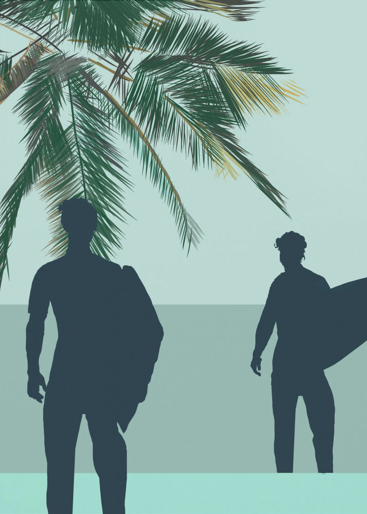 Surf Blue II | Canvas