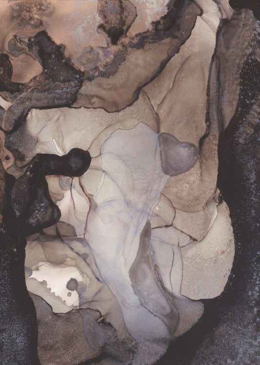 Organic Shapes in Earthy Tones | Canvas