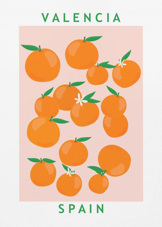Flower Market Oranges | Canvas