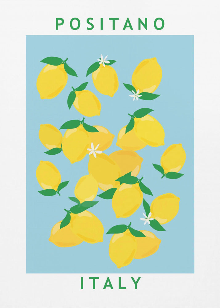 Lemons Flower Market | Poster