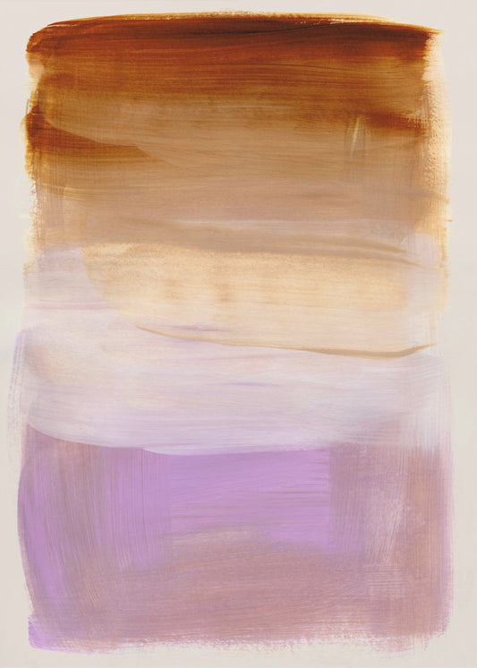 Abstract Brush Strokes 185 | Poster
