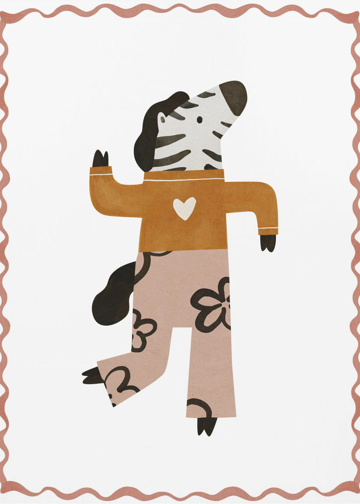 Zebra Groove | Canvas