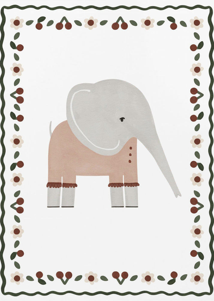 Elephant Elegance | Canvas