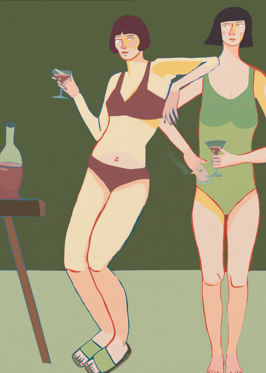 Loungin’ Ladies | Poster