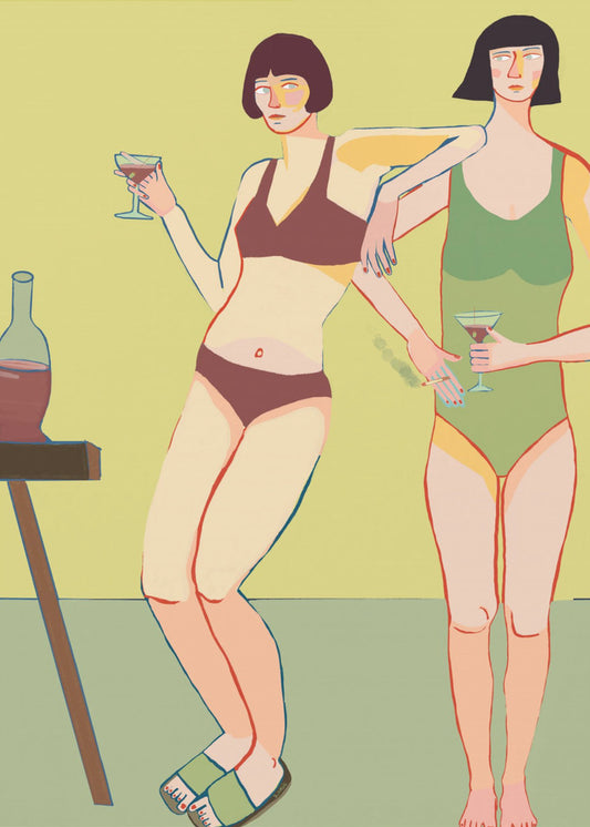 Loungin’ Ladies | Canvas