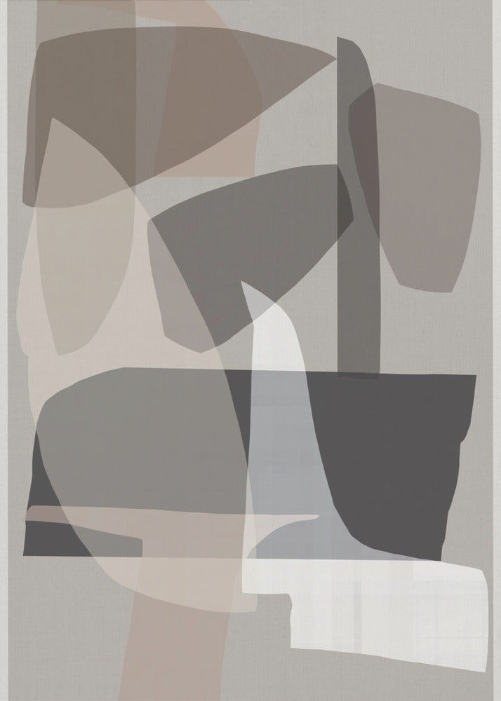Neutral Shapes 2 | Canvas
