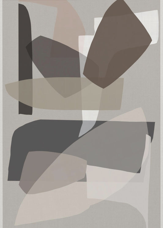 Neutral Shapes 3 | Canvas