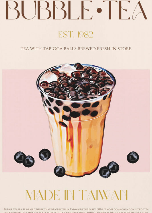 Taiwanese Bubble Tea | Canvas