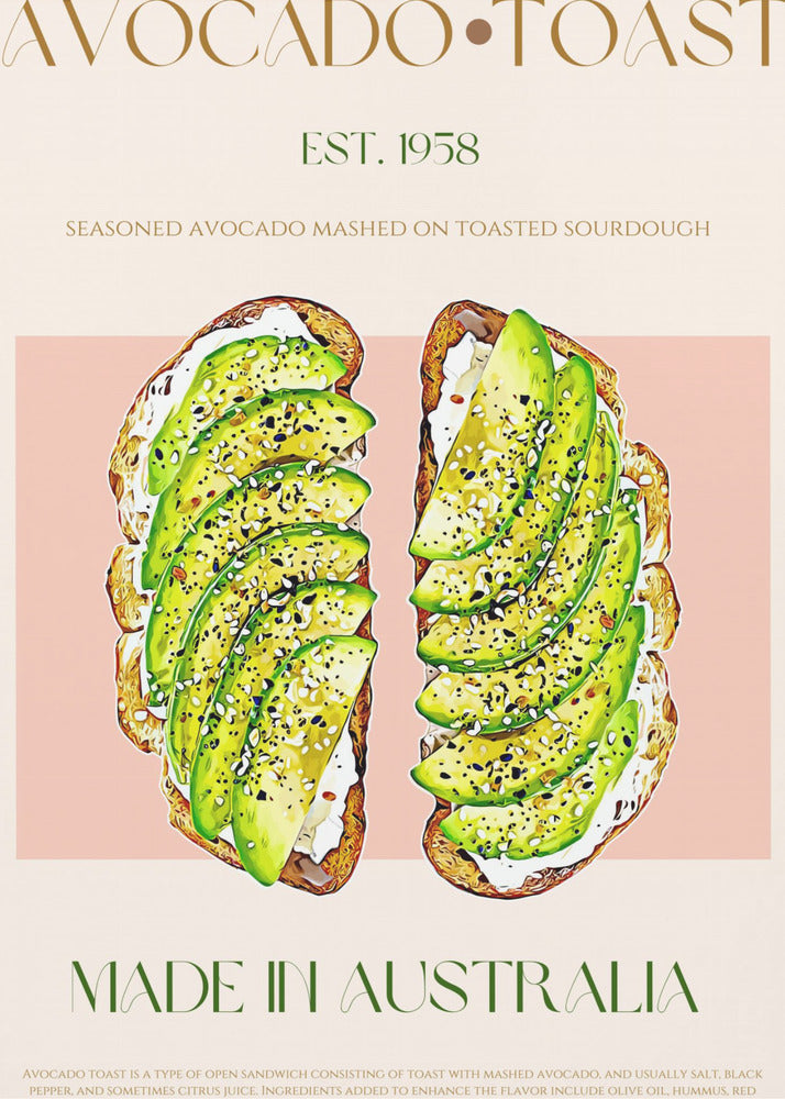 Toast with Avocado | Canvas