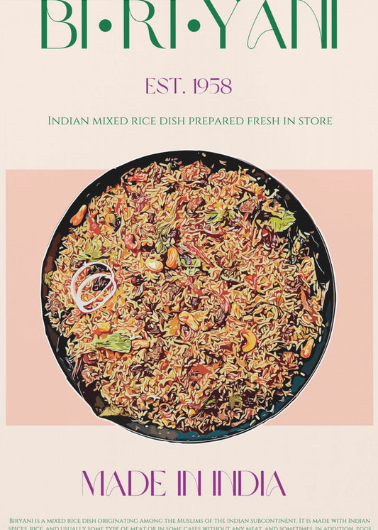 Spice Biryani | Poster