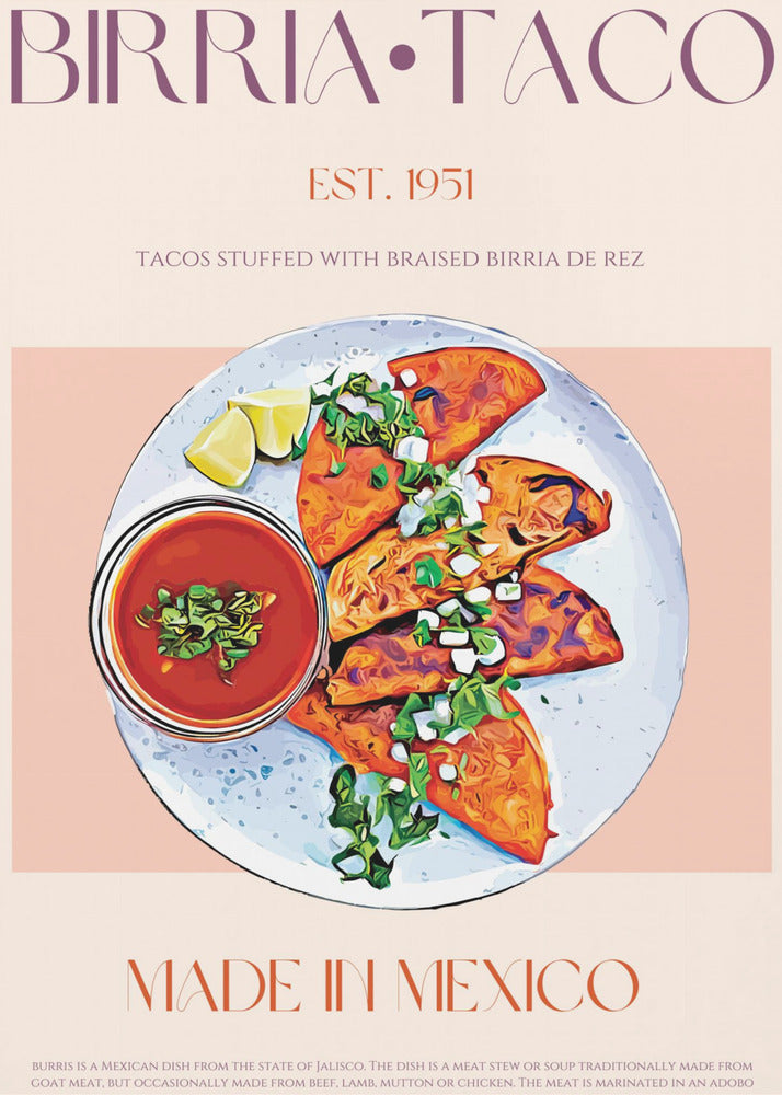 Delicious Birria Bites | Poster