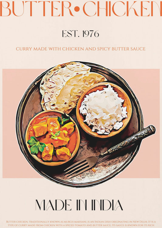 Butter Chicken Delight | Poster