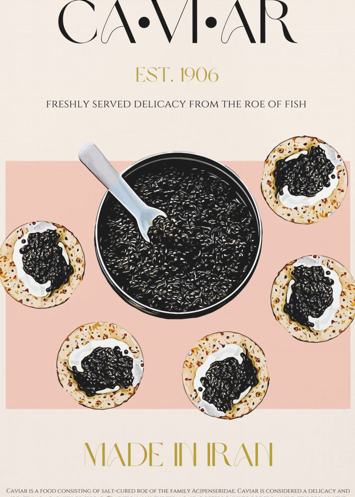 Luxury on Blini | Poster