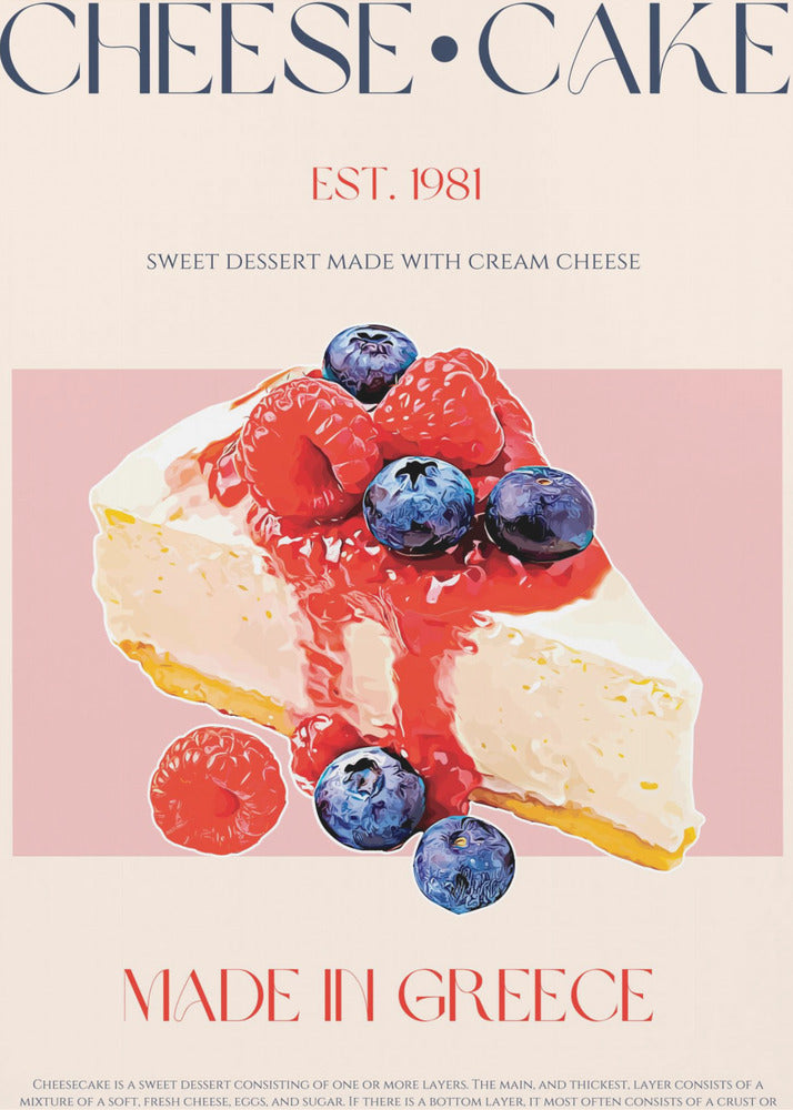 Greek Dessert Bliss | Poster