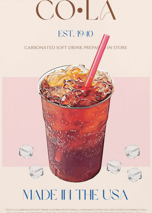 Chilled Cola Delight | Canvas