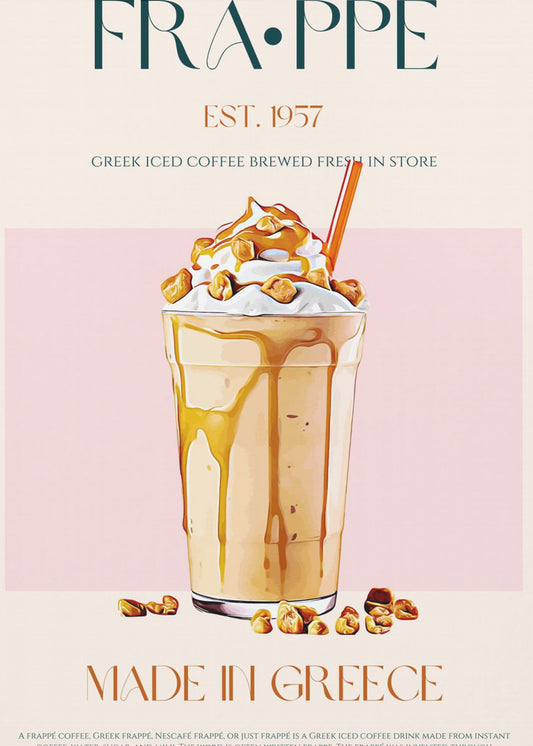 Greek Frappe Delight | Poster