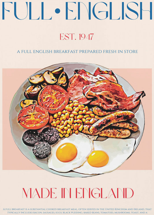 Traditional Full English Breakfast | Canvas