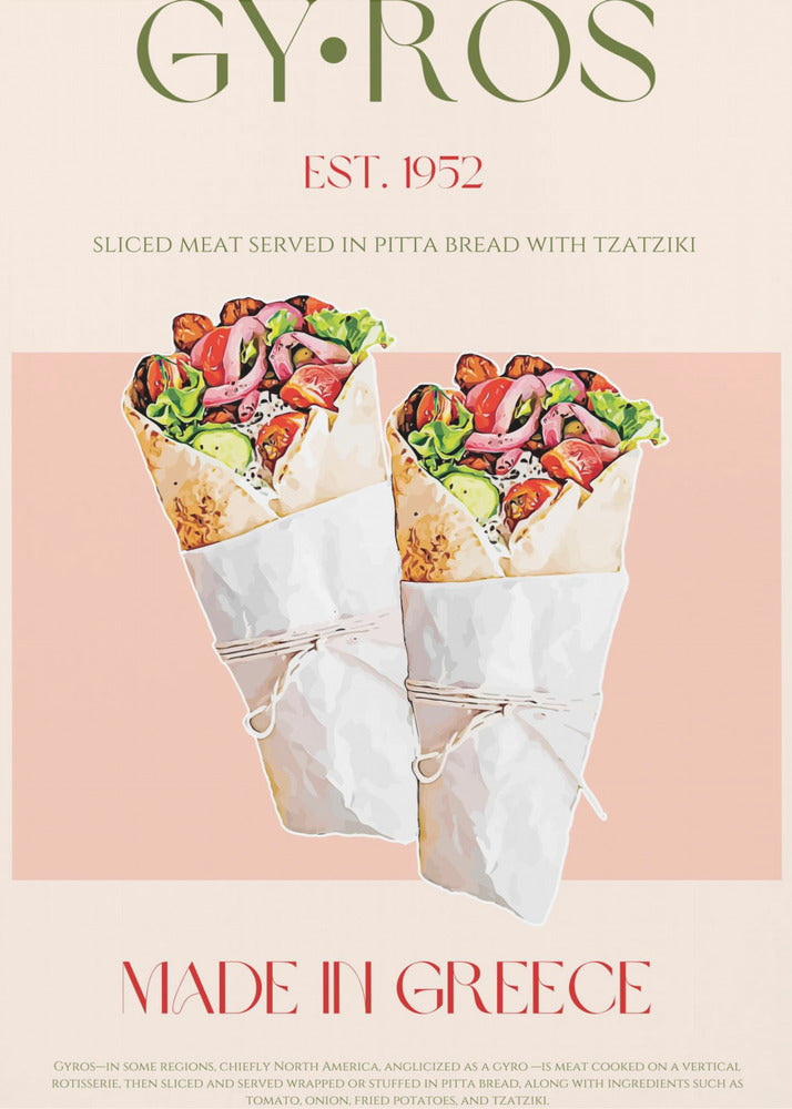 Greek Flavor Delight | Canvas