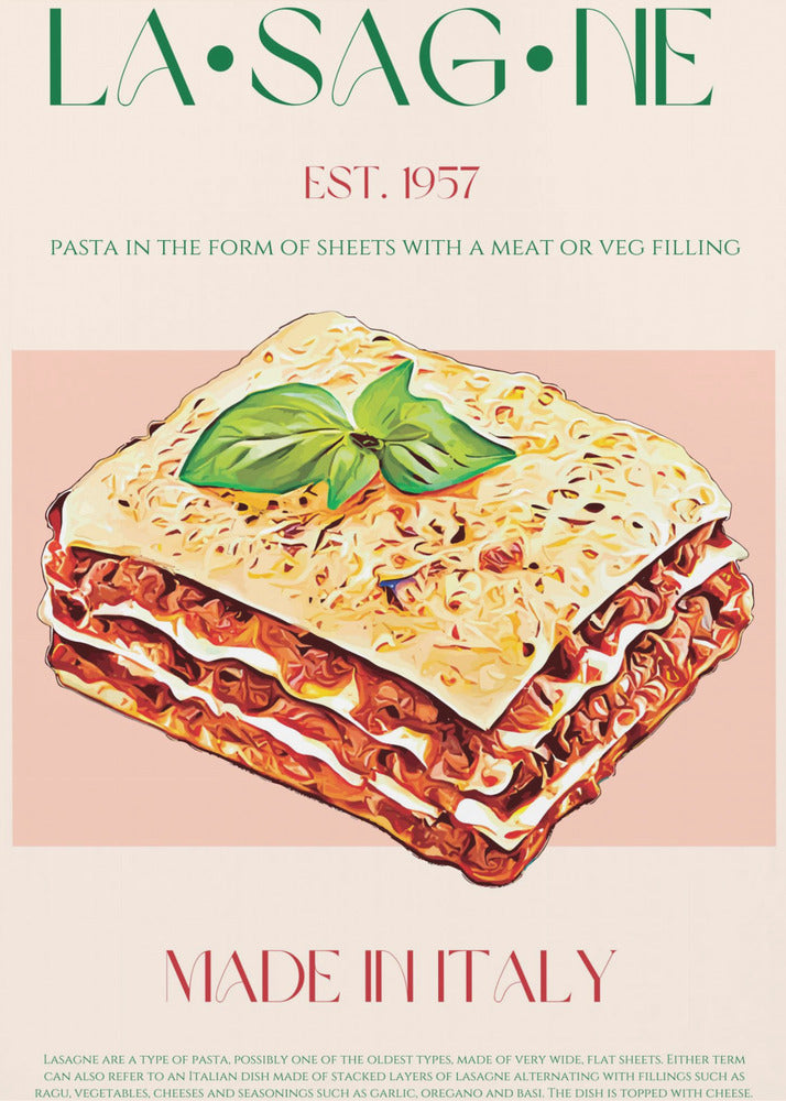Layers of Lasagna | Canvas