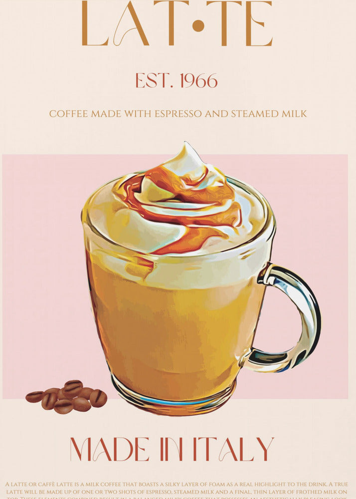 Creamy Latte Delight | Canvas
