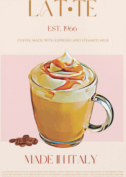 Creamy Latte Delight | Canvas