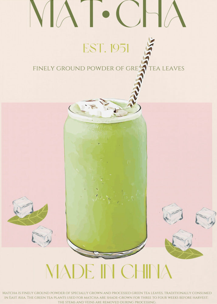 Chilled Matcha Drink | Canvas