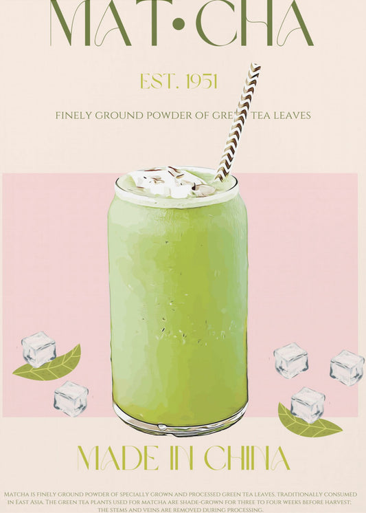 Chilled Matcha Drink | Canvas