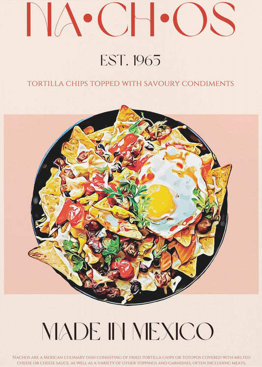 Colorful Mexican Nachos | Canvas