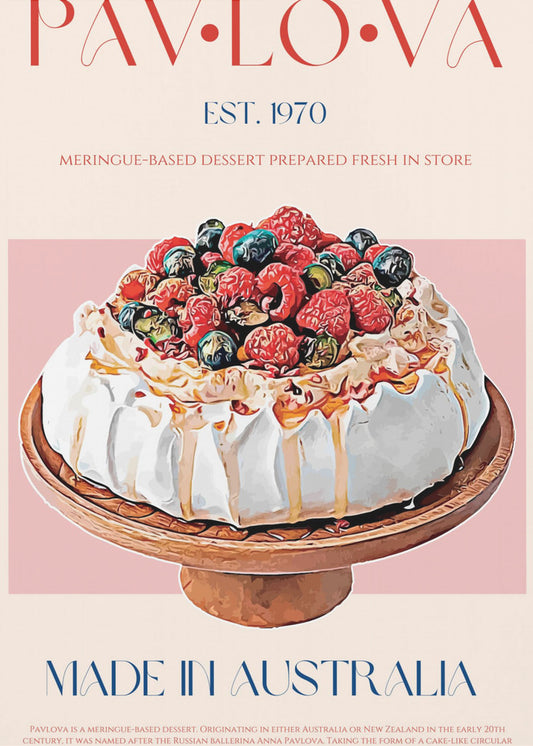 Berry Pavlova Delight | Canvas