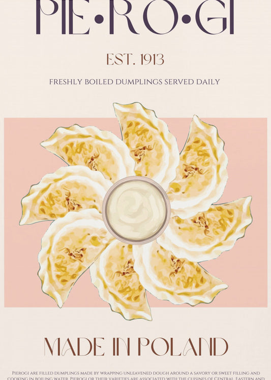 Polish Dumpling Delight | Canvas