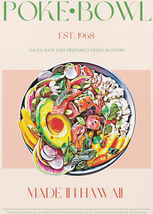 Hawaiian Flavor Bliss | Canvas