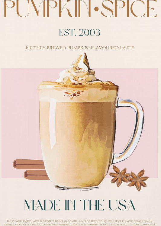 Autumn Latte Delight | Canvas