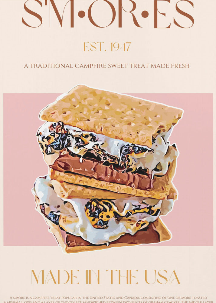 Sweet Campfire Delight | Canvas