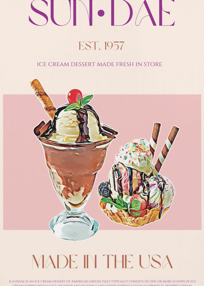 Delicious Sundaes | Canvas