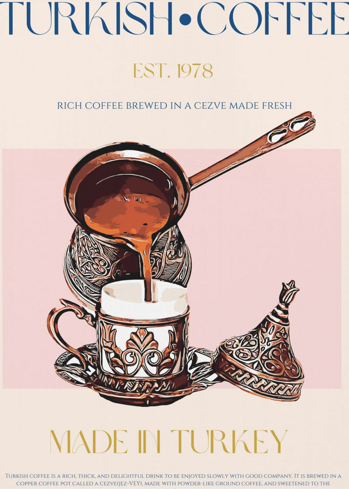 Turkish Coffee Print | Canvas