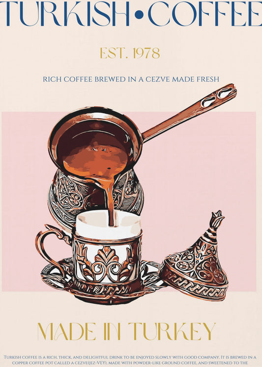 Turkish Coffee Print | Canvas
