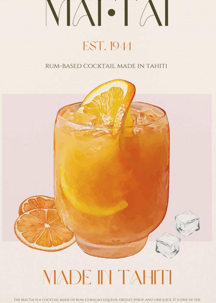 Orange Bliss Drink | Poster