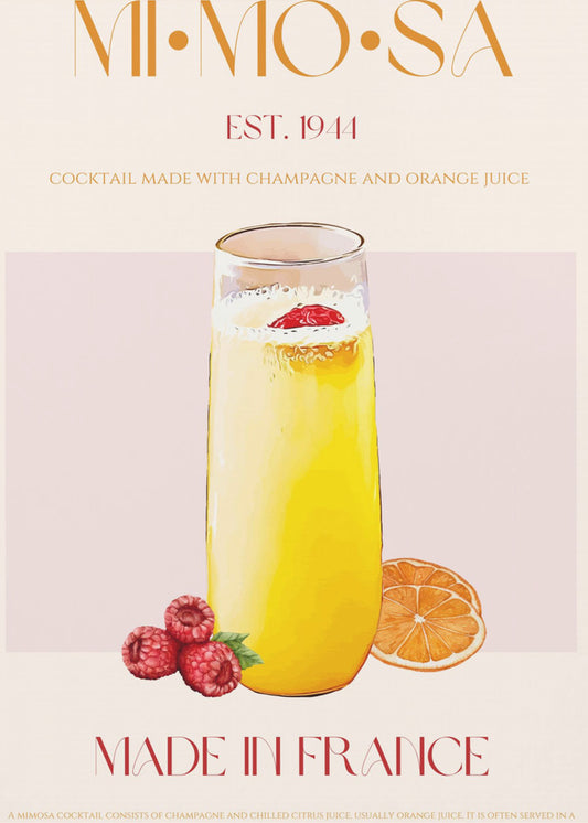 French Sunrise Sip | Poster
