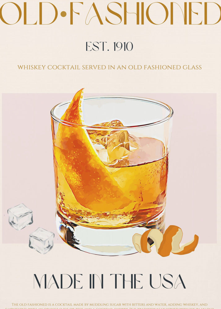 Classic Cocktail Charm | Canvas